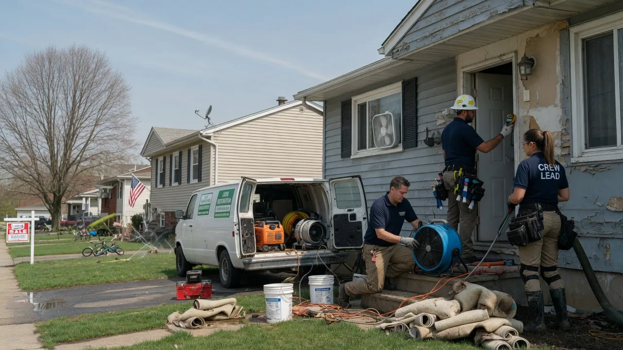 Flood Cleanup in Floyds Knobs, IN near me