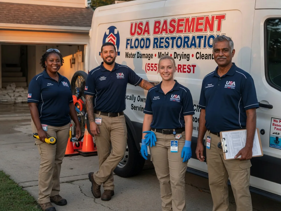 Basement Flood Cleanup company in Floyds Knobs, IN